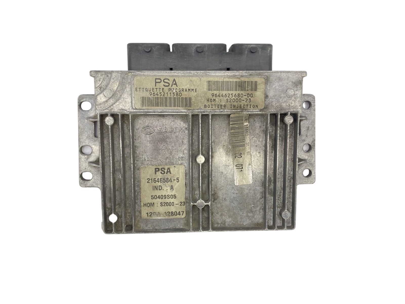 Controller 9645211580 9644625680-00 21646584-5 PSA Sagem 57984 main product photo