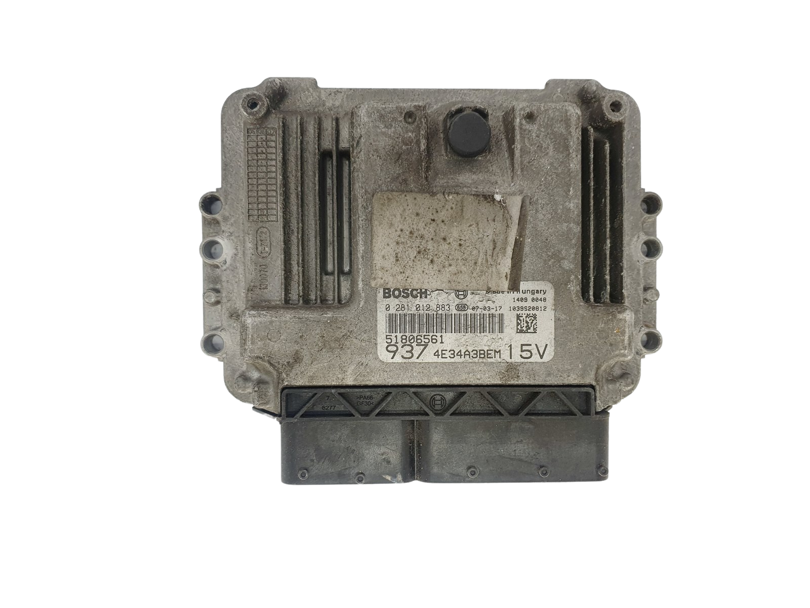 Controller 51806561 0281012883 Alfa Romeo Bosch 47074 main product photo
