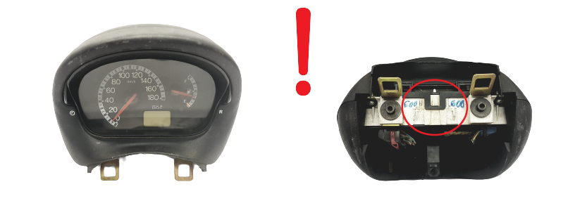 Speedometer/Instrument Cluster Fiat Seicento 735270339 6063449910 58642 main product photo