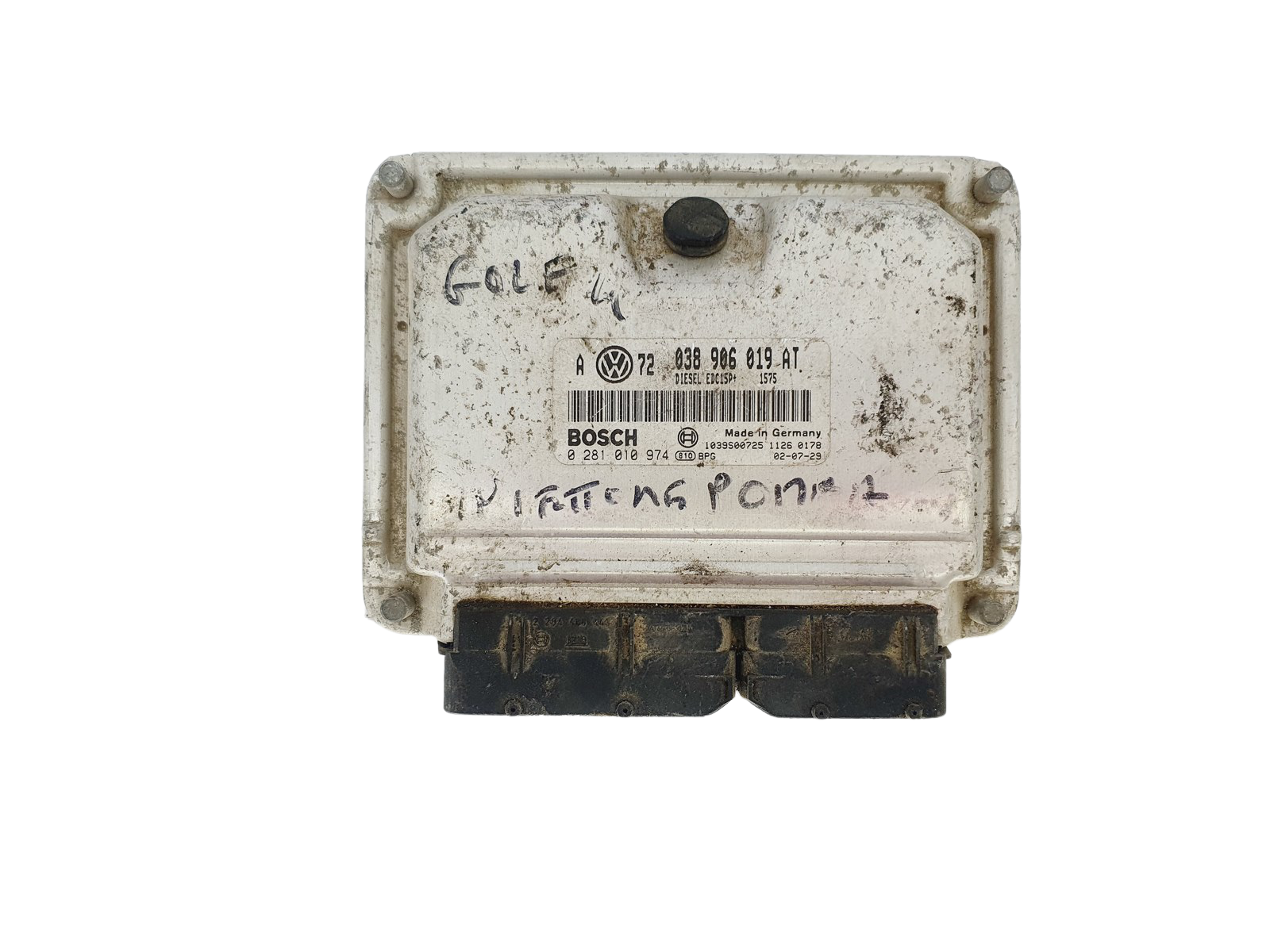 Controller 038906019AT 0281010974 Volkswagen Bosch 37434 main product photo