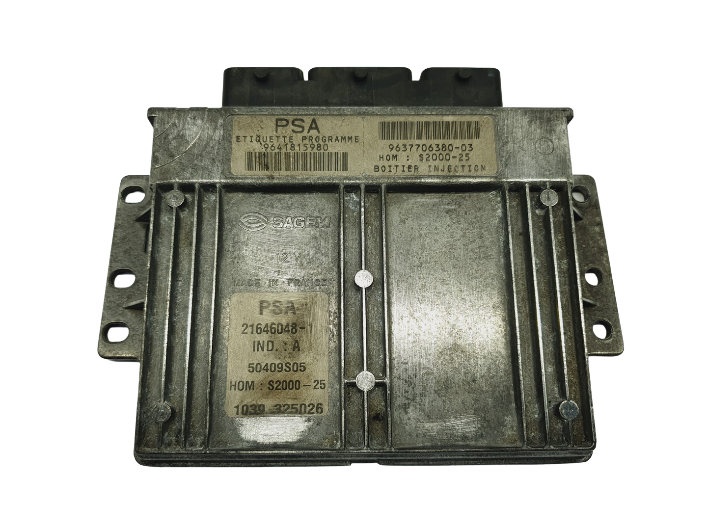 Controller 9641815980 9637706380-03 21646048-1 PSA Sagem main product photo