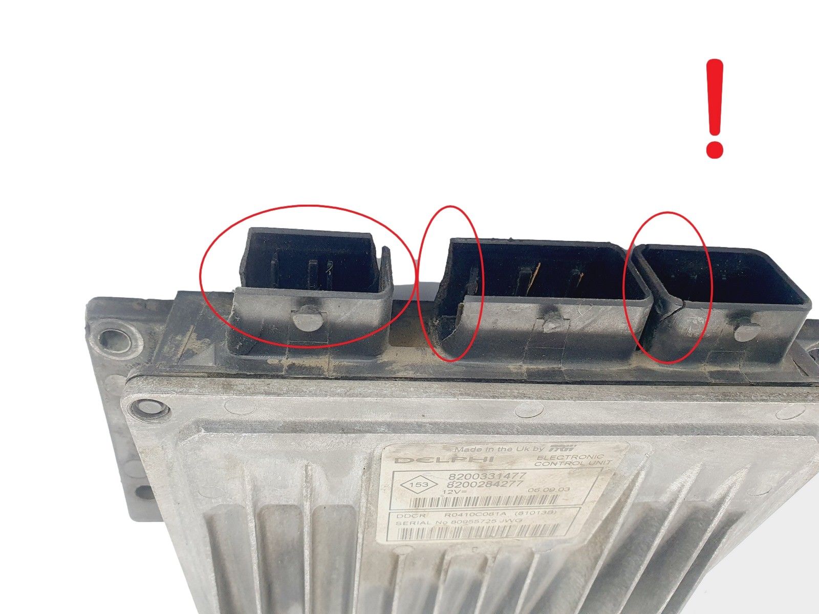 Controller 8200331477 8200284277 R0410C081A Renault Delphi 43182 main product photo