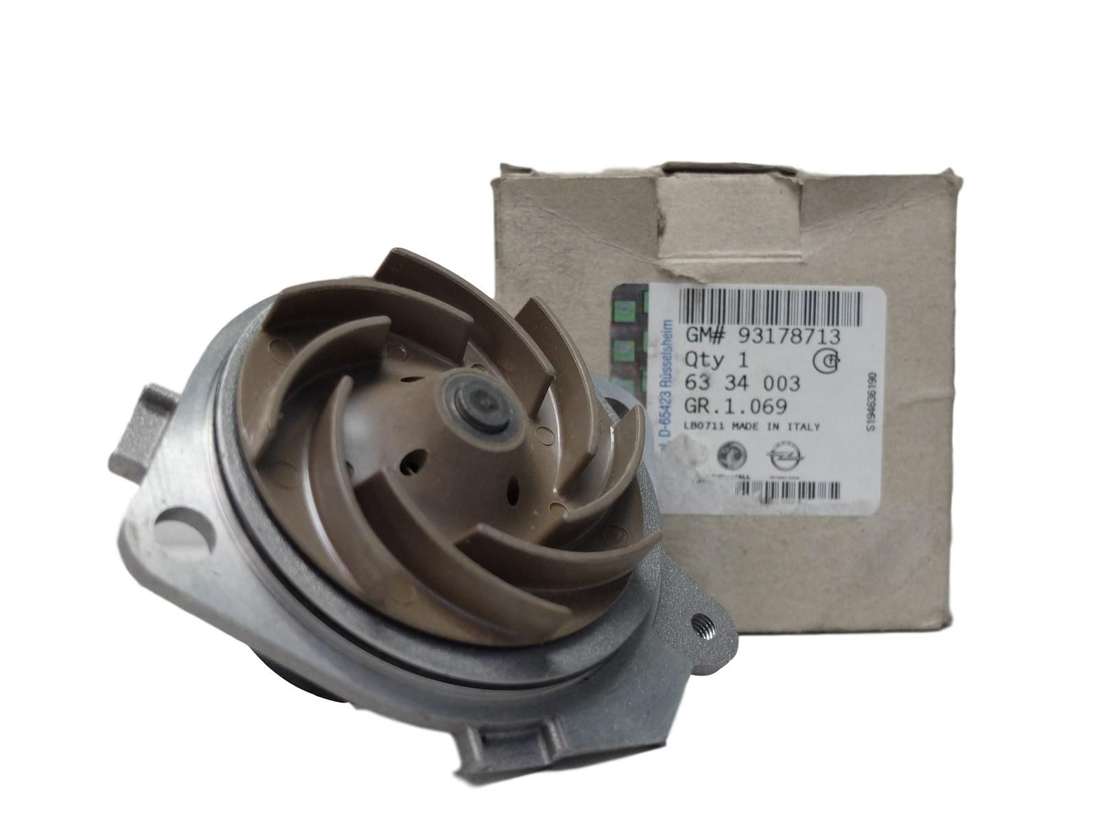 Water Pump Opel Fiat Alfa Romeo 93178713 6334003 1,9 CDTI main product photo