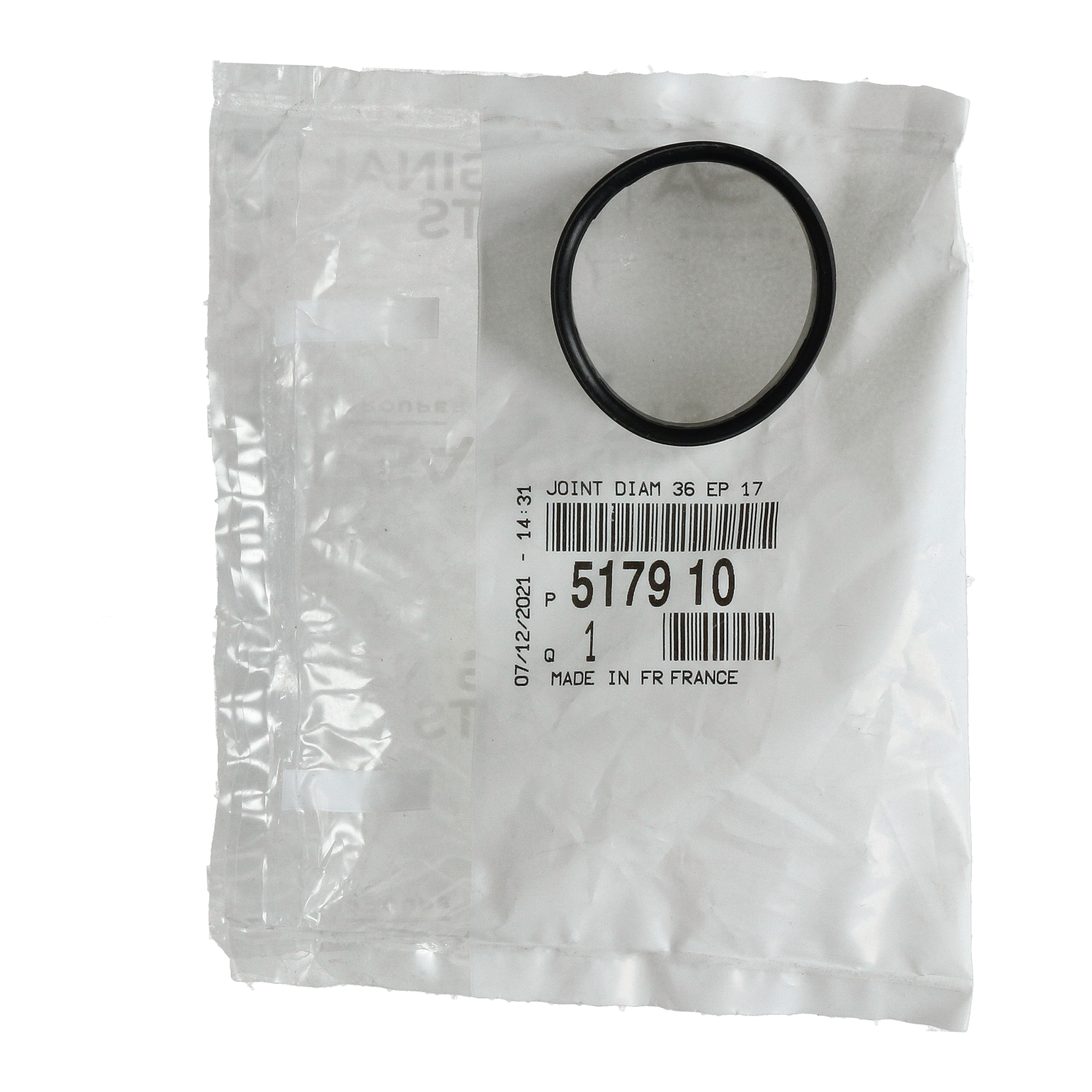 Gasket, Seal New Original 5179.10 517910 Citroen Peugeot main product photo