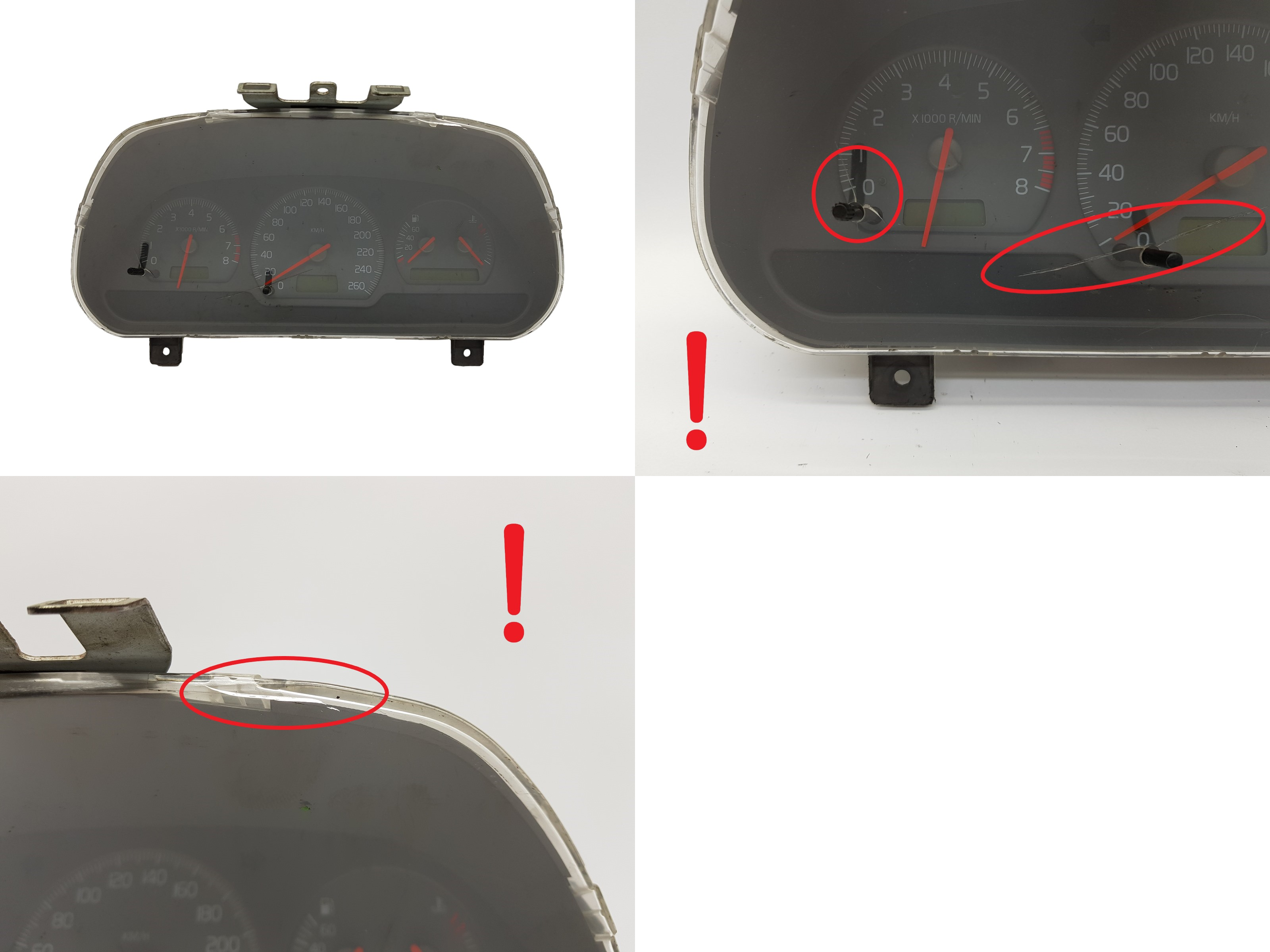 Speedometer/Instrument Cluster Volvo V40 30857579H 30857579 H 2010 main product photo