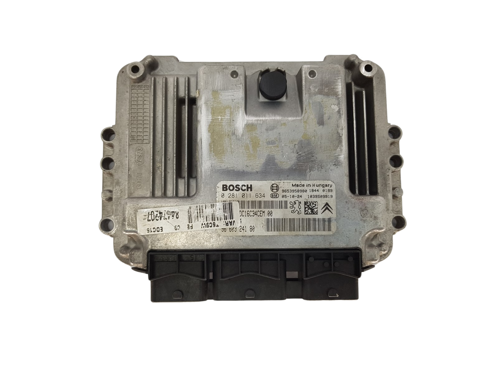Controller 0281011634 9660324180 9653958980 PSA Bosch 3712 main product photo