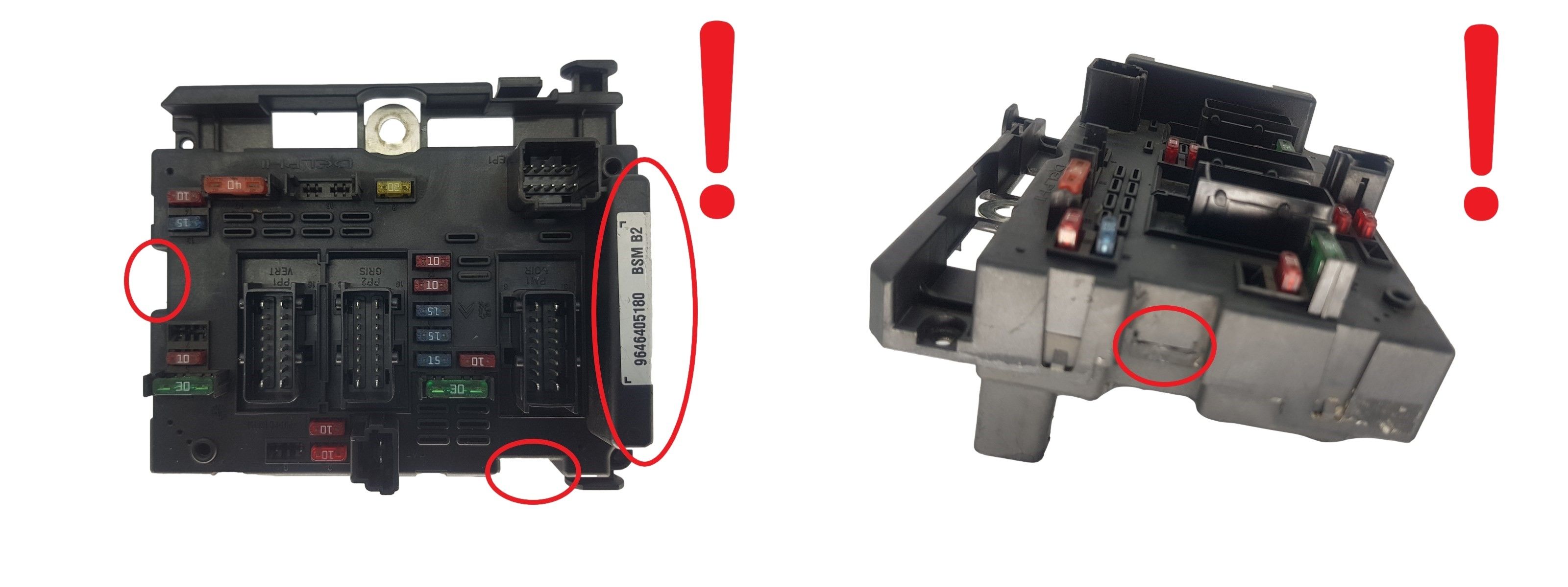 Controller BSM B2 9646405180 PSA Delphi 2090 main product photo
