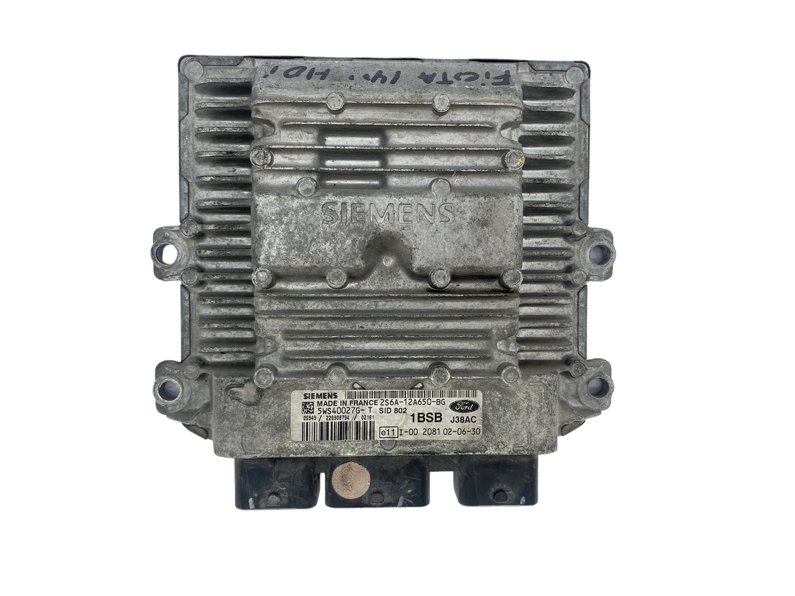 Controller 2S6A-12A650-BG 5WS40027G-T SID 802 Ford Siemens 51901 main product photo