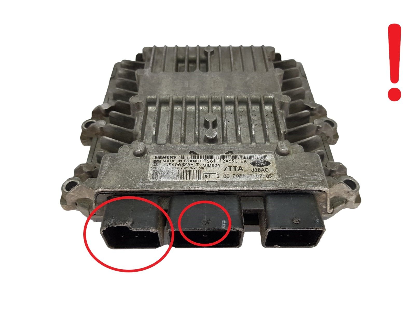 Controller 7S61-12A650-EA 5WS40632A-T SID 804 7TTA Ford Siemens 18688 main product photo