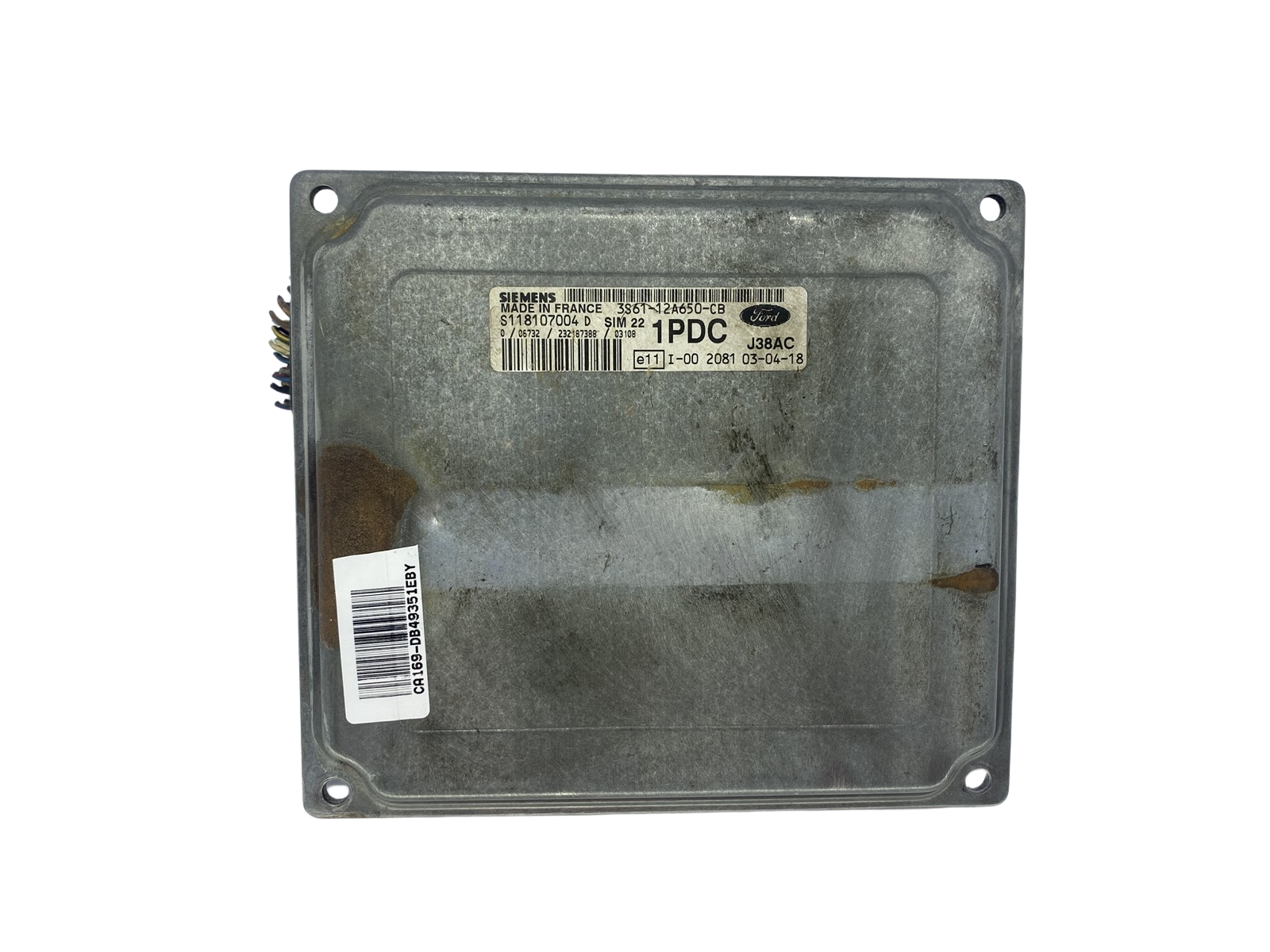 Controller S118107004D 3S61-12A650-CB Ford Siemens 49351 main product photo