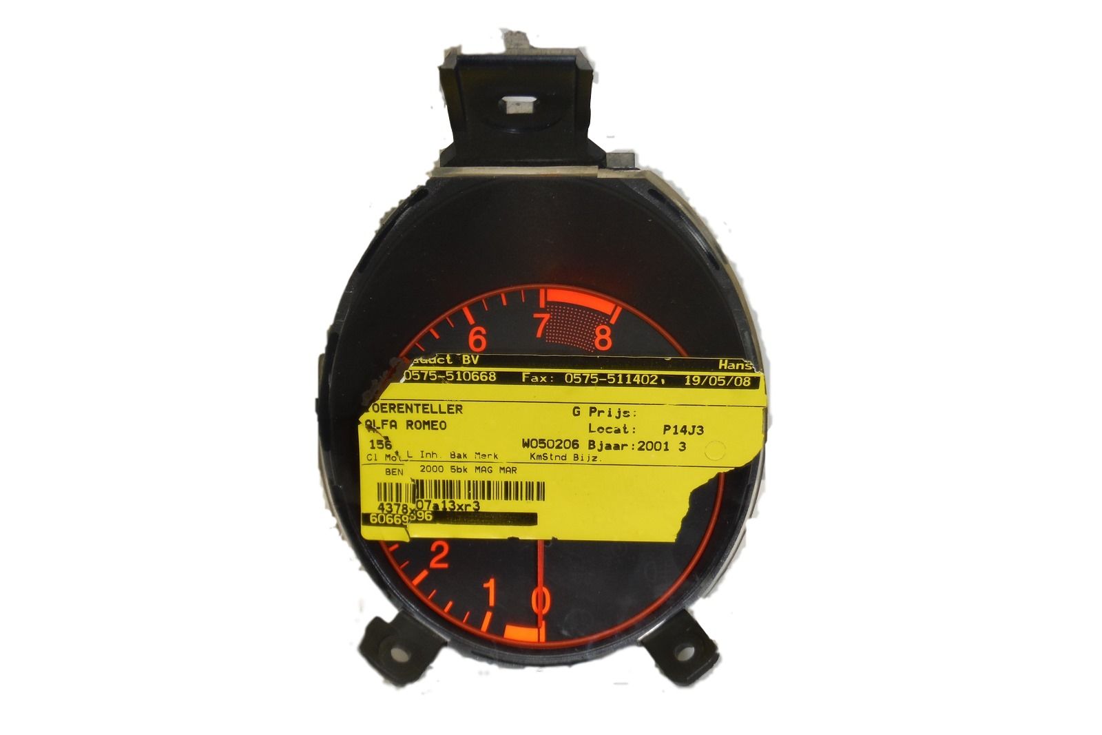 Speedometer Tachometer ALFA ROMEO 156 6850849934 ED1022 main product photo