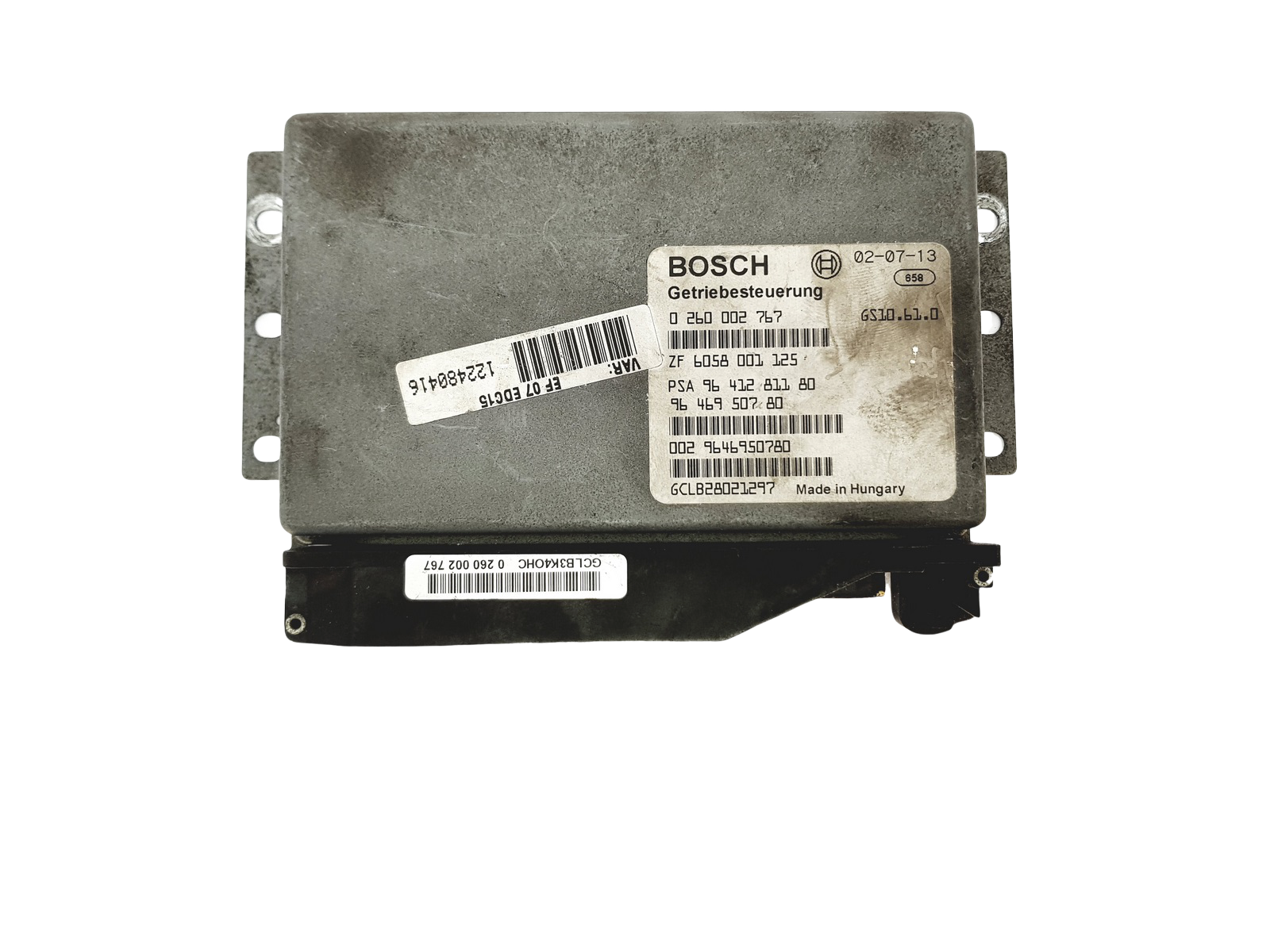 Controller PSA 0260002767 9641281180 Bosch 22248 main product photo