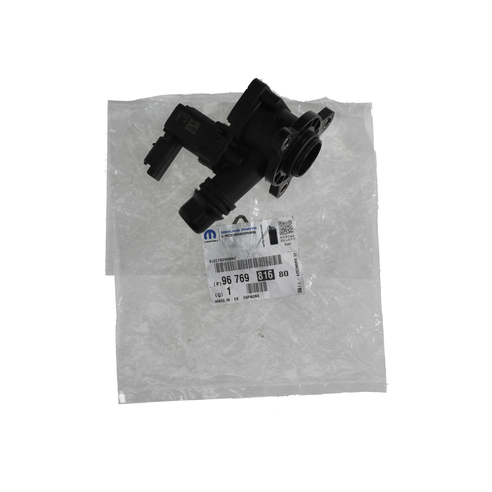 Turbo Solenoid Valve Original Citroen Peugeot C2 C3 208 1.2 THP 9676981680 main product photo
