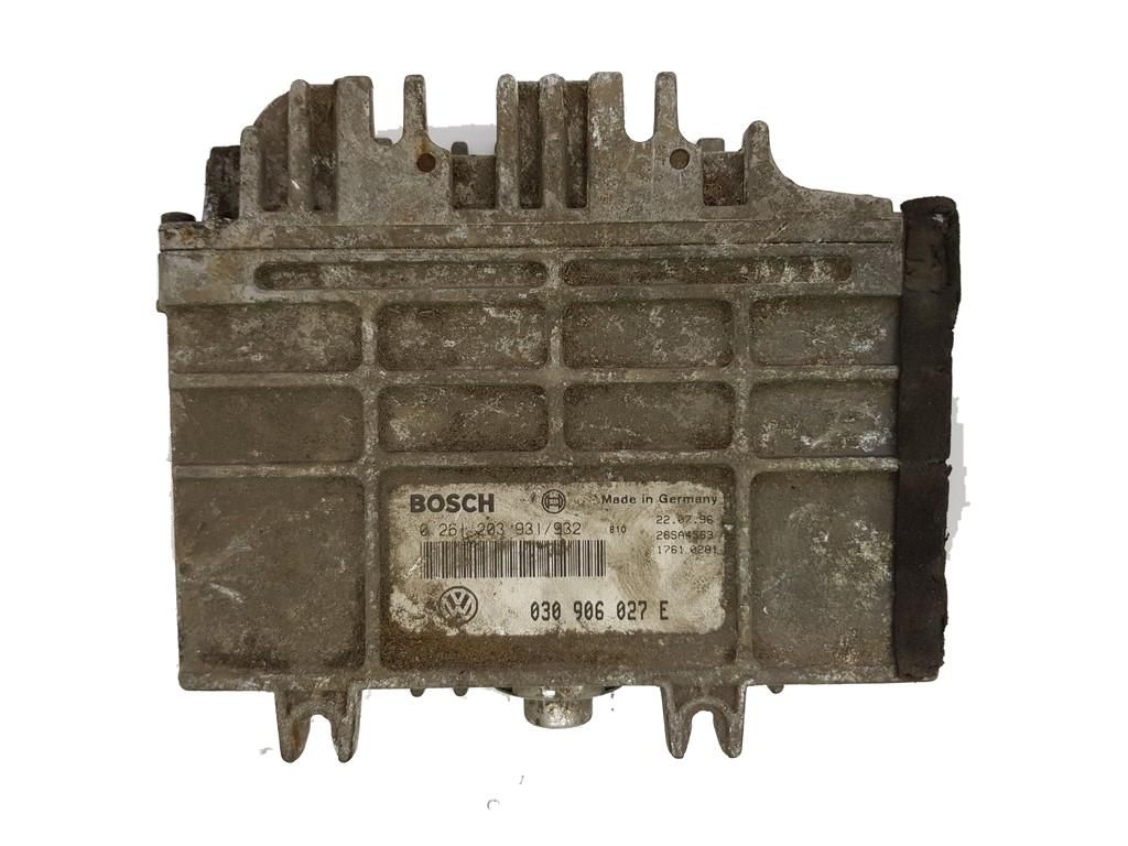 Engine Controller VW 030906027E 0261203931 Bosch main product photo