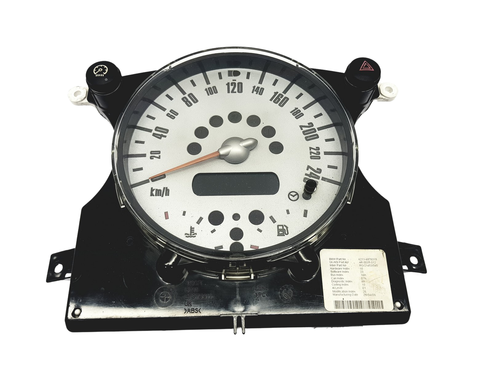 Speedometer/Instrument Cluster Mini Cooper R50 R53 6211 6978319 55336 main product photo