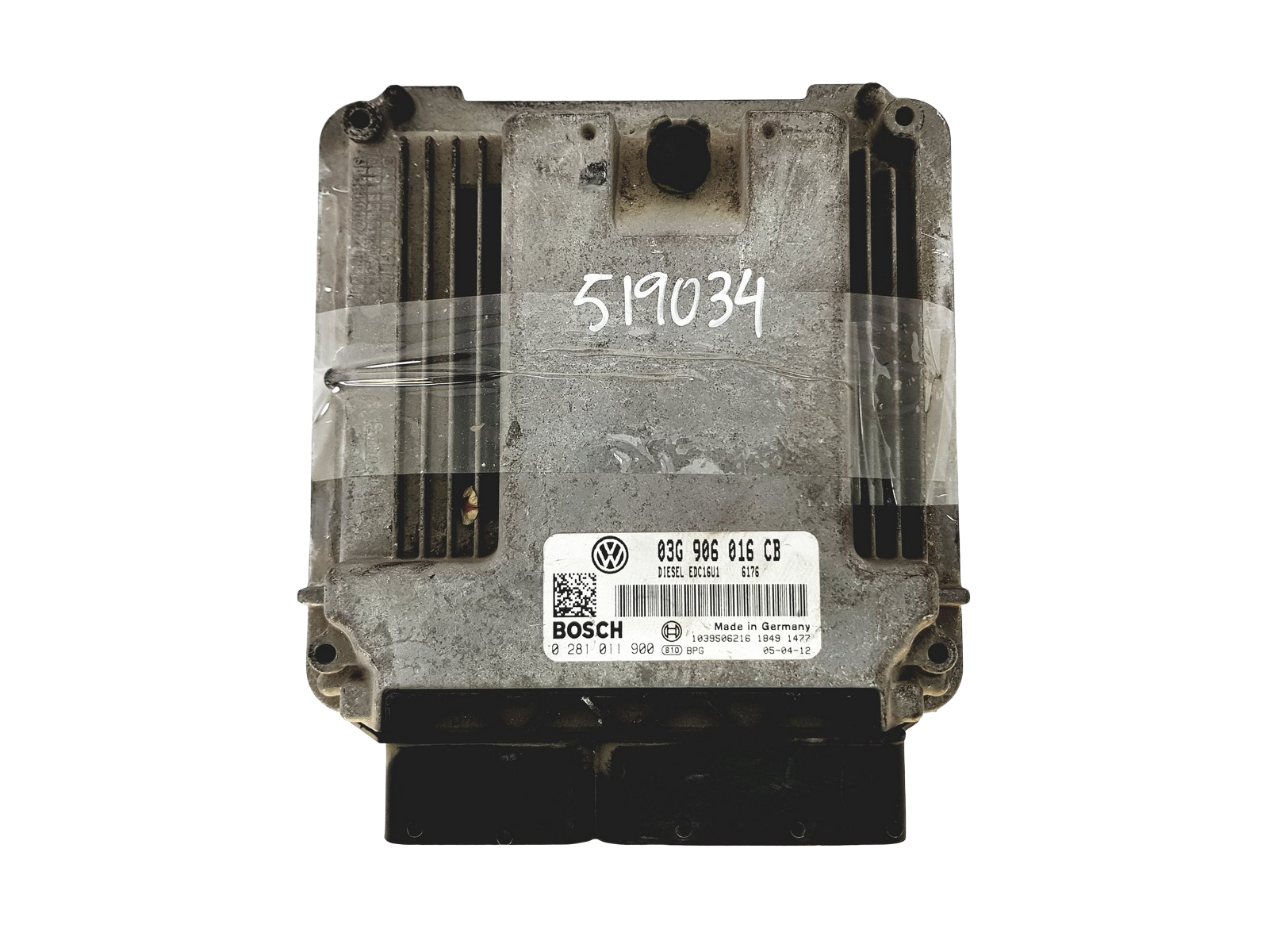 Controller 03G906016CB 0281011900 VW Bosch 23684 main product photo
