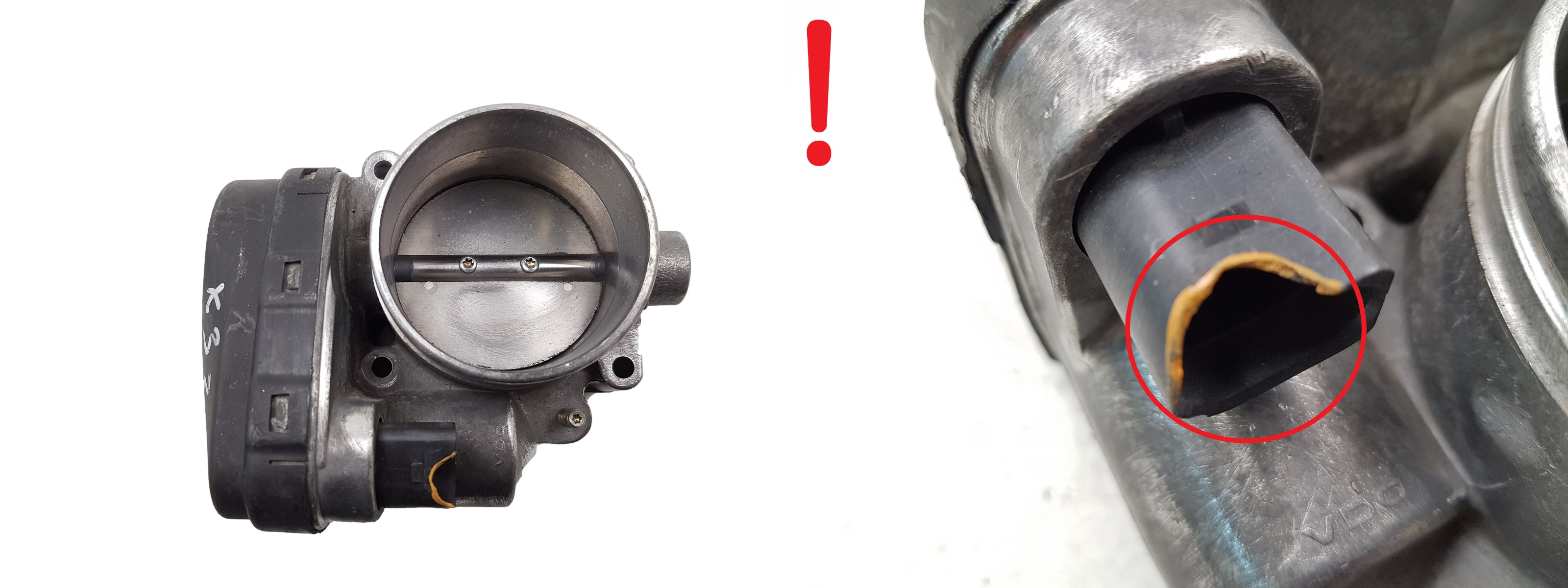 Air Throttle Body BMW 1354 7502445 408.238/424/001 main product photo