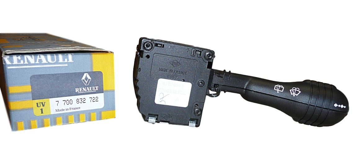 Windscreen Wash Wiper Switch New Original 7700832722 Renault main product photo