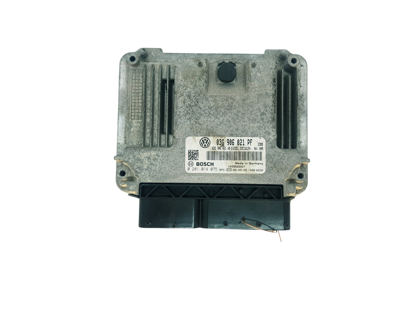 Engine Controller VW 03G906021PF 0281014075 Bosch 32463 main product photo
