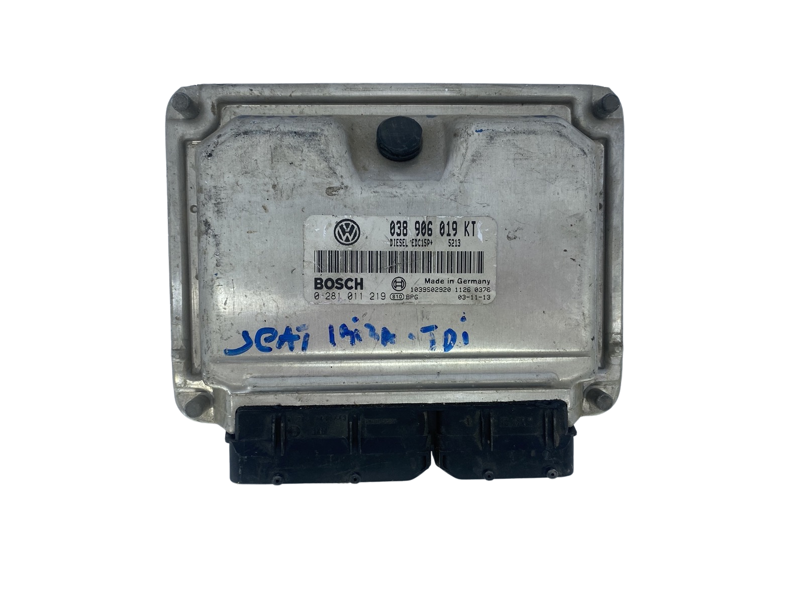 Controller Seat Skoda 038906019KT 0281011219 Bosch 51830 main product photo