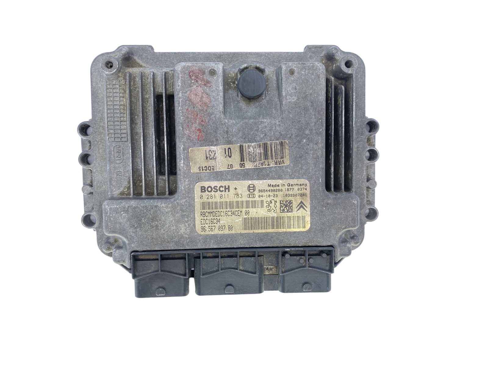 Controller 0281011783 9656709780 9654490280 PSA Bosch 58205 main product photo