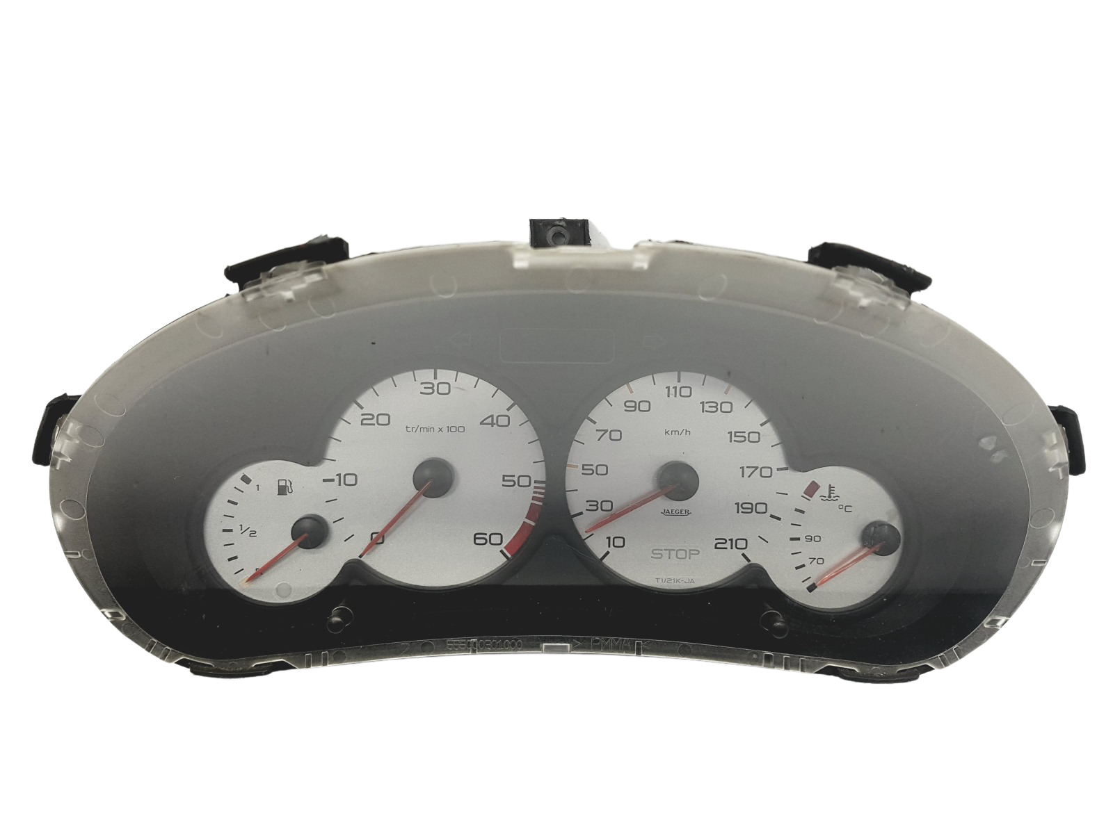 Speedometer/Instrument Cluster Peugeot 206 9651740280 000500805 43655 main product photo