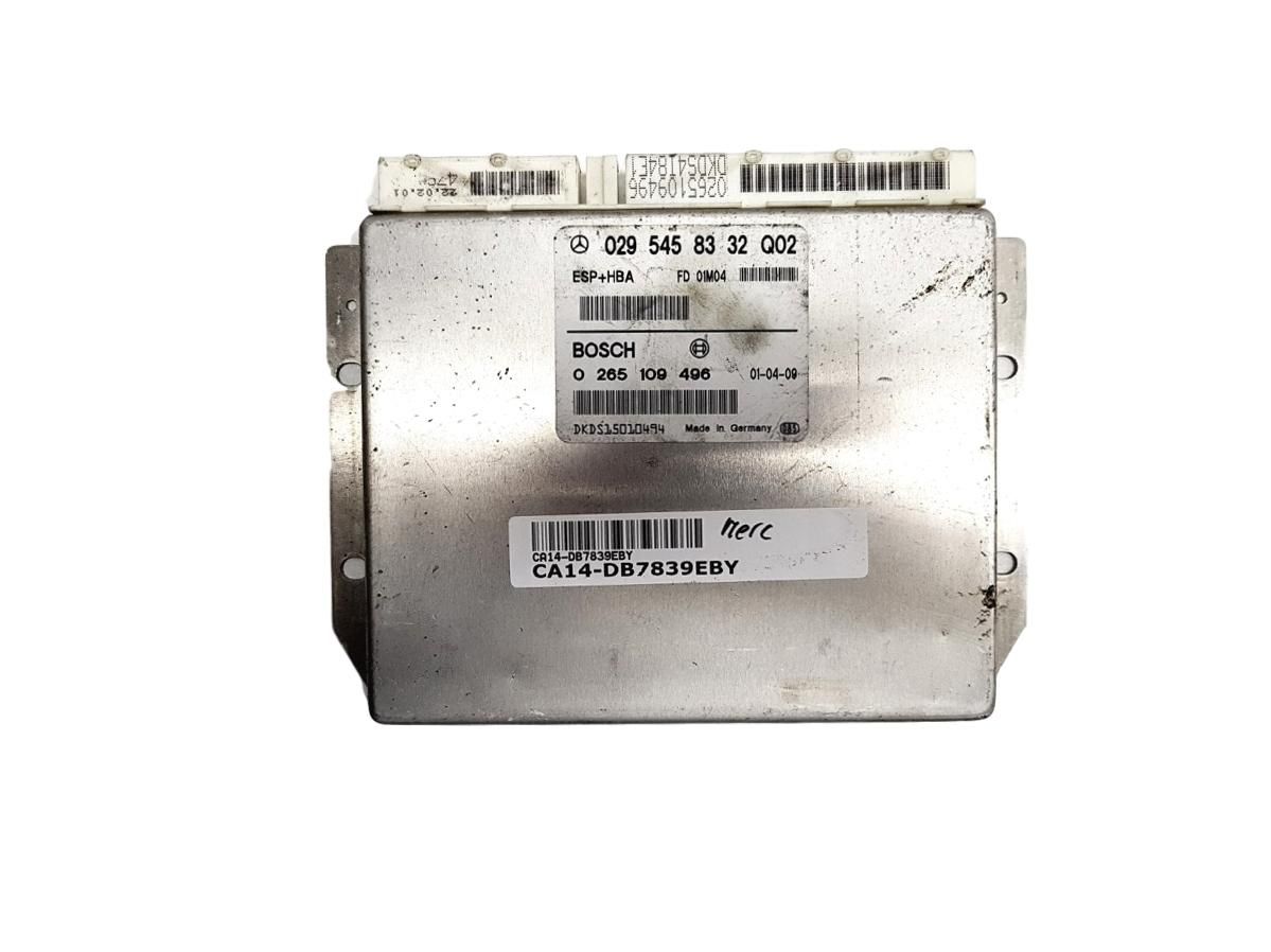 Controller 0295458332Q02 0265109496 Mercedes Bosch main product photo