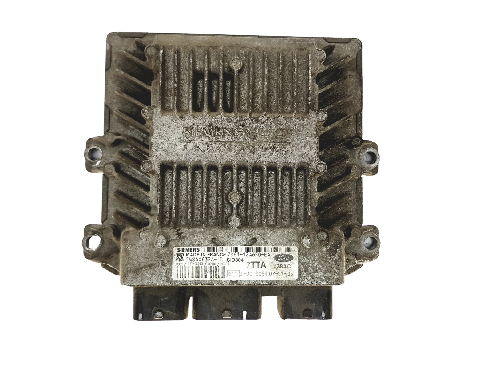 Controller 7S61-12A650-EA 5WS40632A-T SID 804 Ford Siemens 27117 main product photo