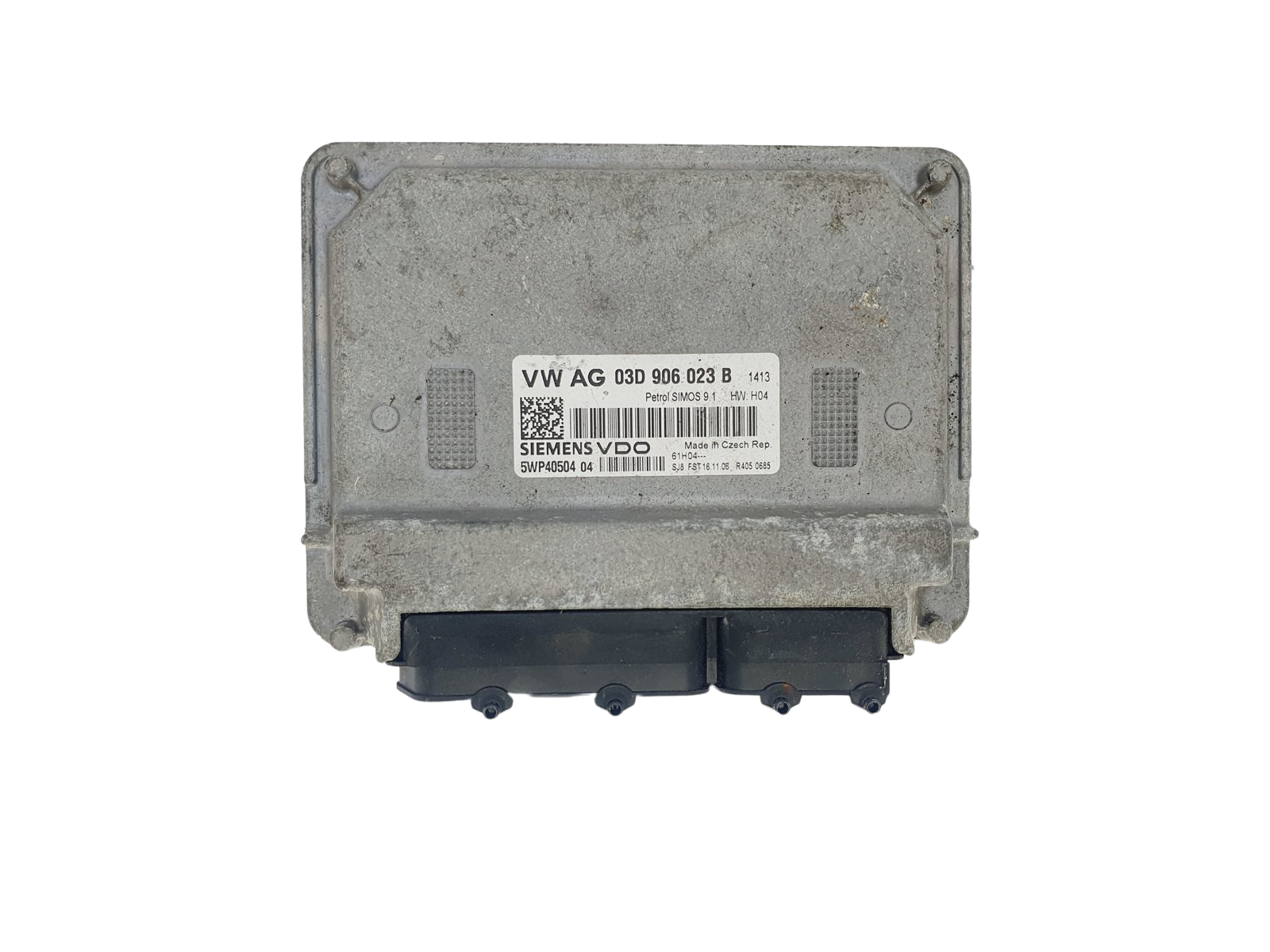 Controller 03D906023B 5WP40504 04 VW Seat Siemens 45282 main product photo
