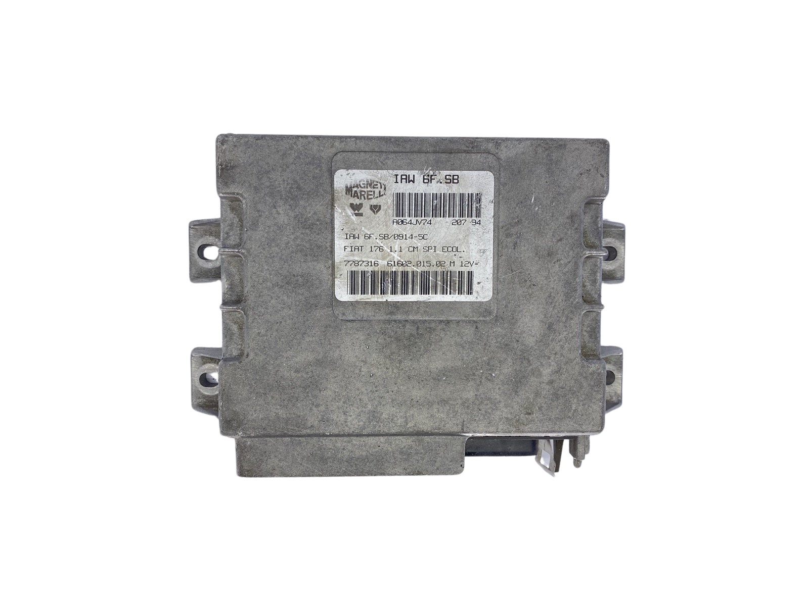 Controller 7787316 IAW6F.SB 61602.015.02 Fiat Magneti Marelli 61632 main product photo