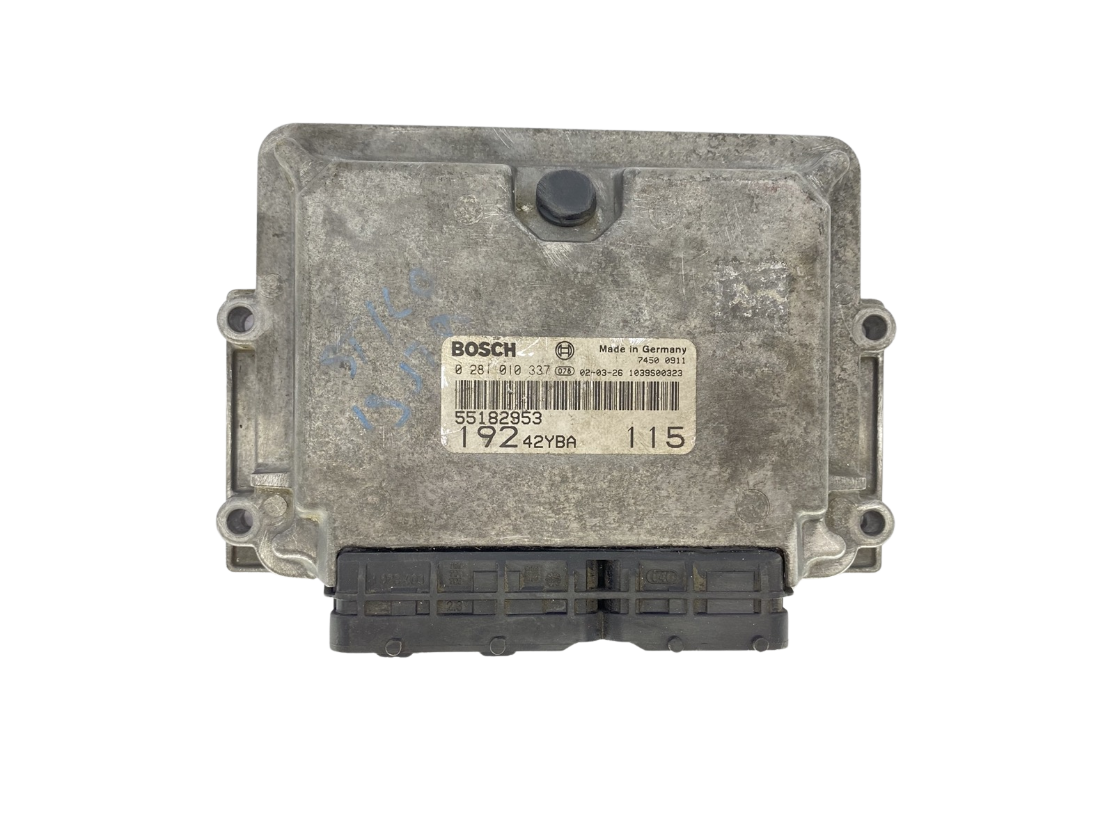Controller Fiat 55182953 0281010337 19242YBA Bosch 56282 main product photo