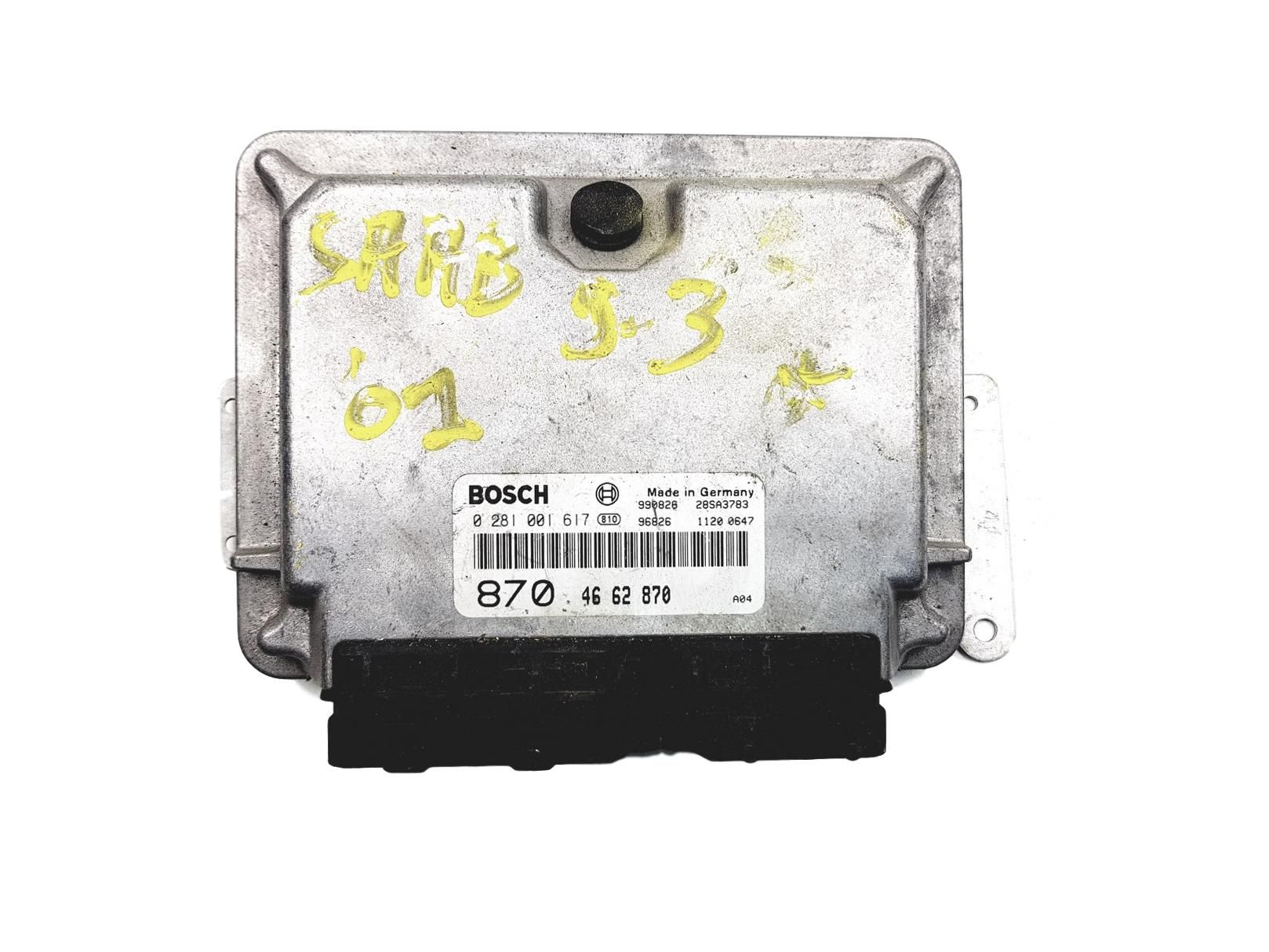 Controller 8704662870 0281001617 28SA3783 Saab Bosch main product photo