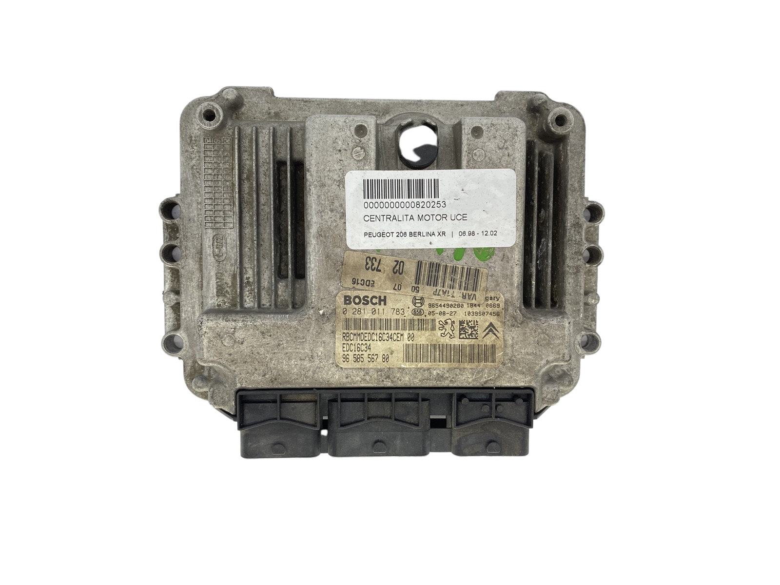 Controller PSA 0281011783 9658556780 9654490280 Bosch 60659 main product photo