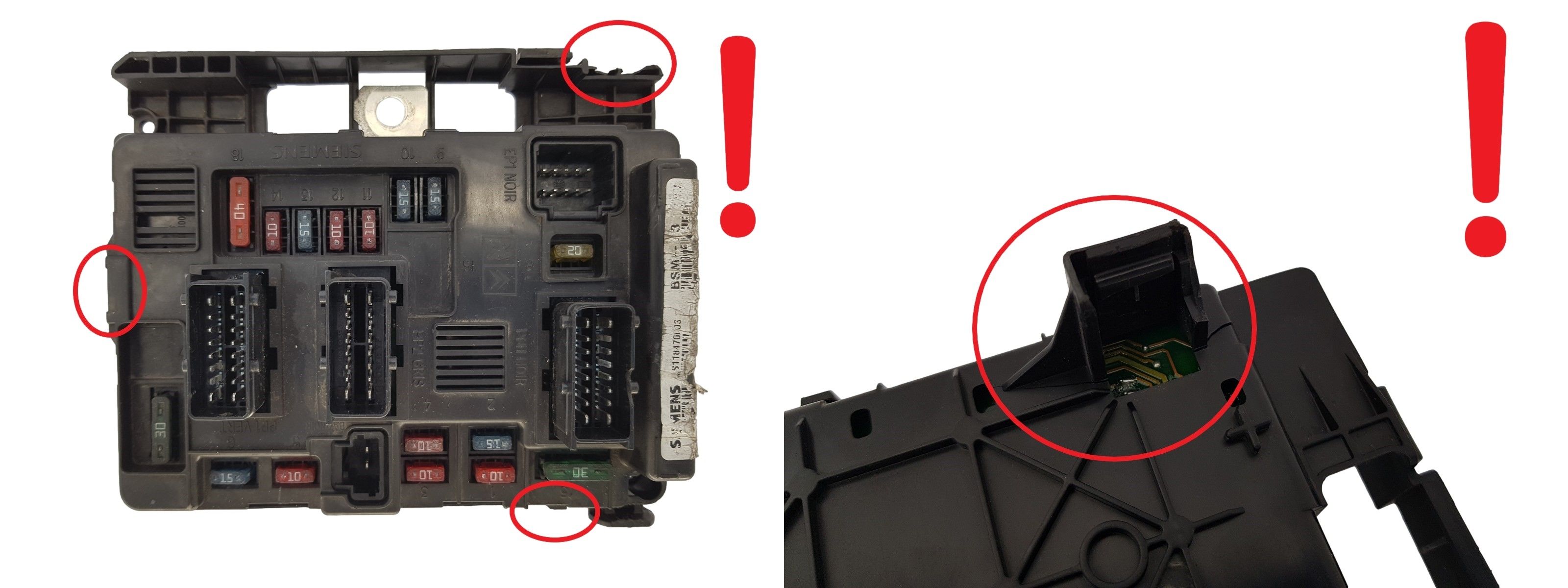 Controller BSM-B3 9643498880 S118470003 PSA Siemens 1652 main product photo