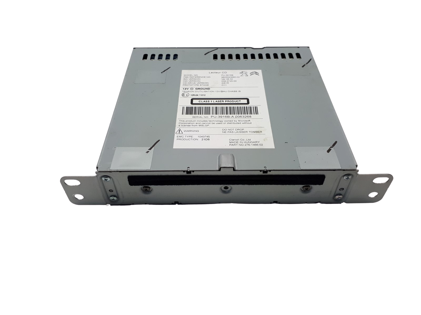 Navigation Citroen DS4 C4 2 II 9805593680 PU-3916B main product photo