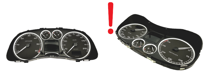 Speedometer/Instrument Cluster Peugeot 307 9646742480 0R00 50334 main product photo