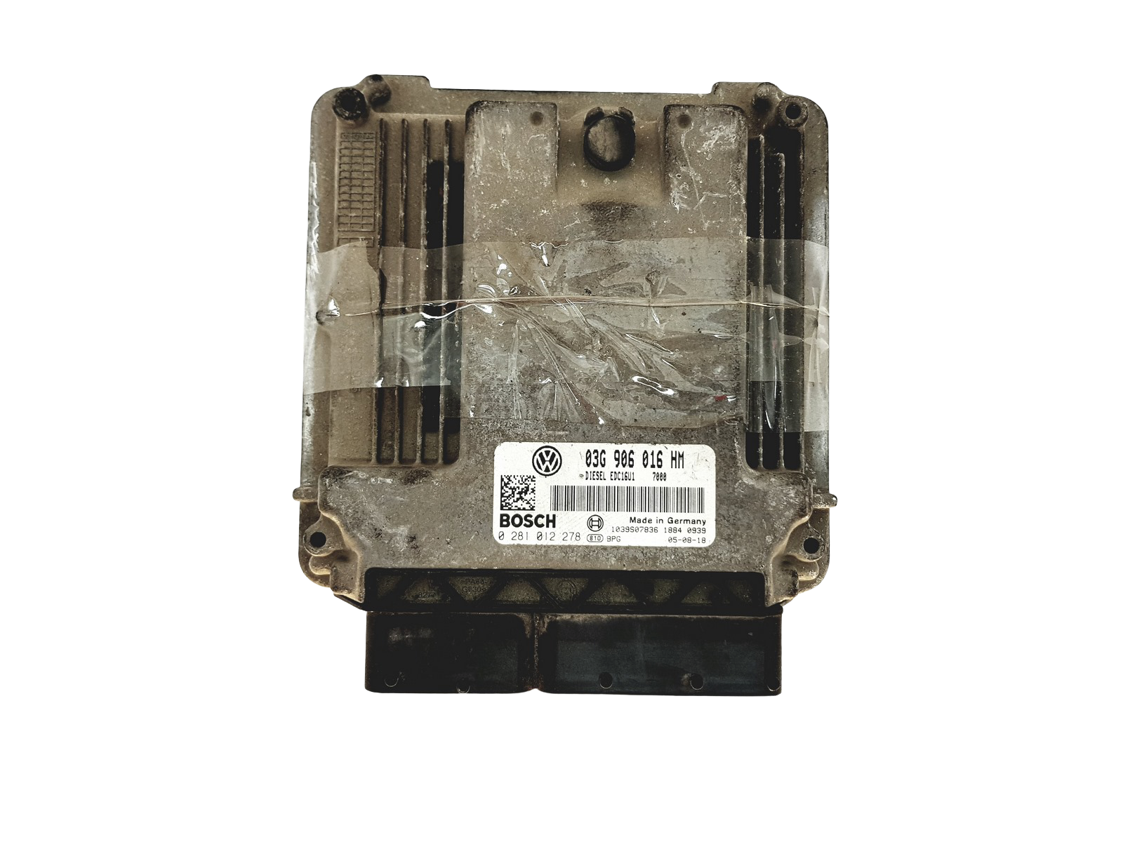 Controller 03G906016HM 0281012278 VW Seat Bosch main product photo
