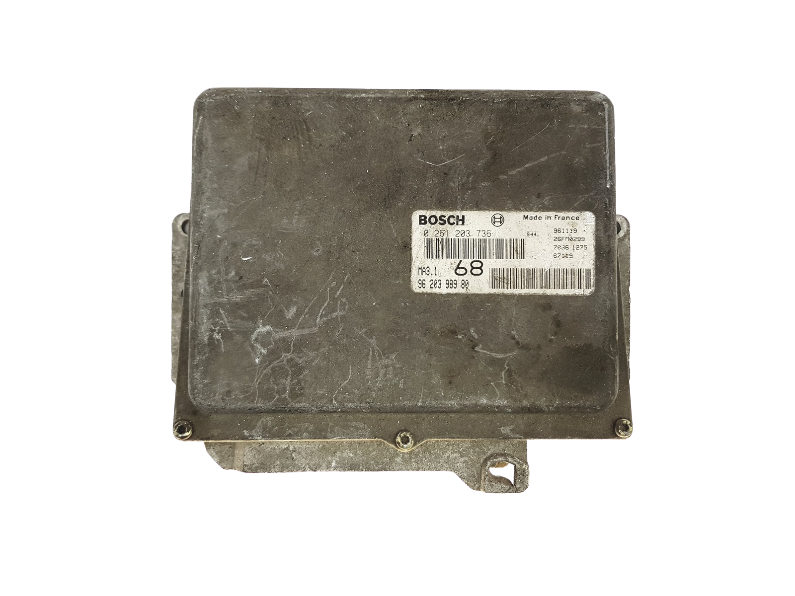 Controller 0261203736 9620398980 MA3.1 26FM0299 PSA Bosch 24901 main product photo