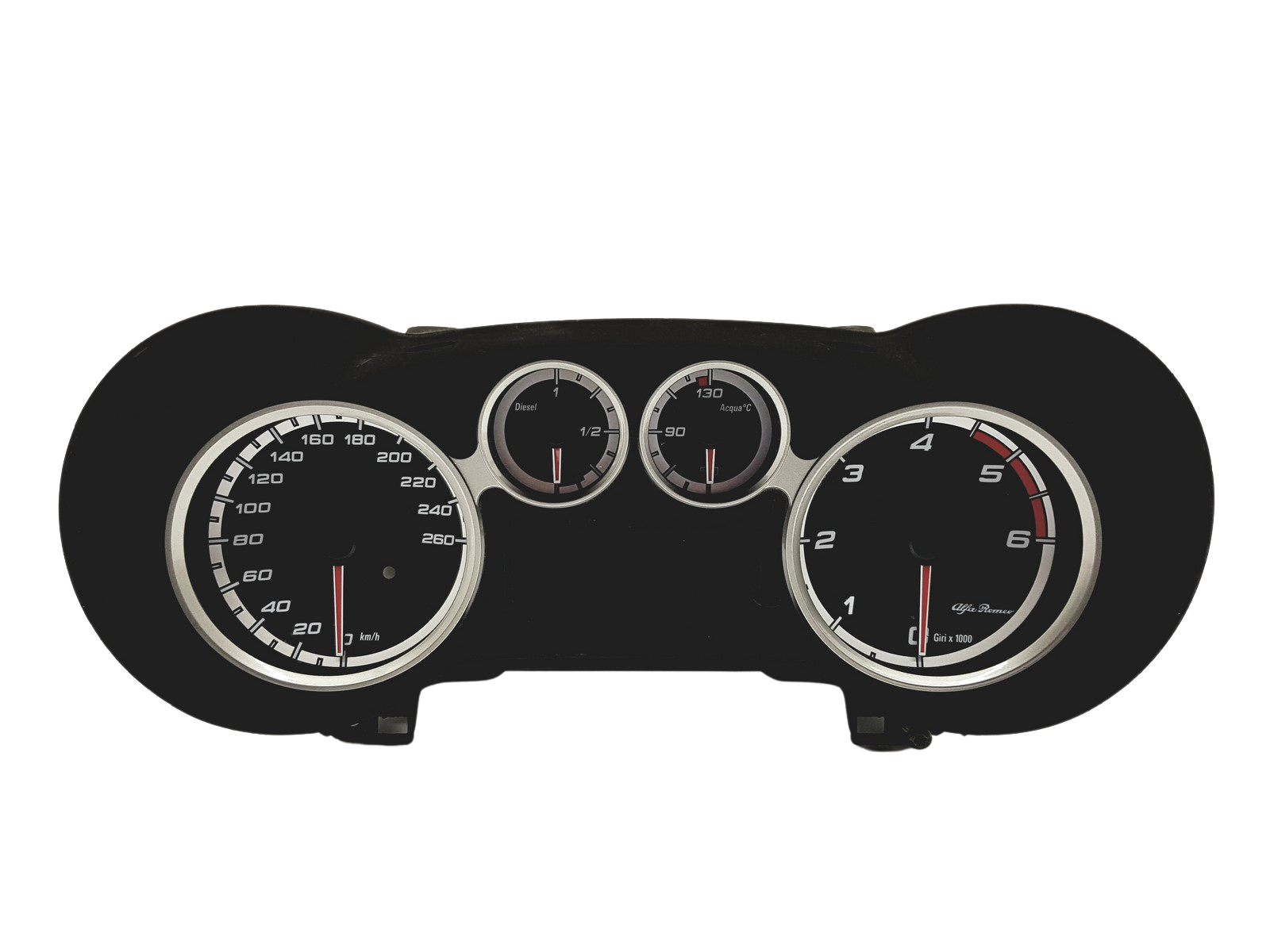 Speedometer/Instrument Cluster Alfa Romeo Mito 50516439 A2C53352557 VDO main product photo