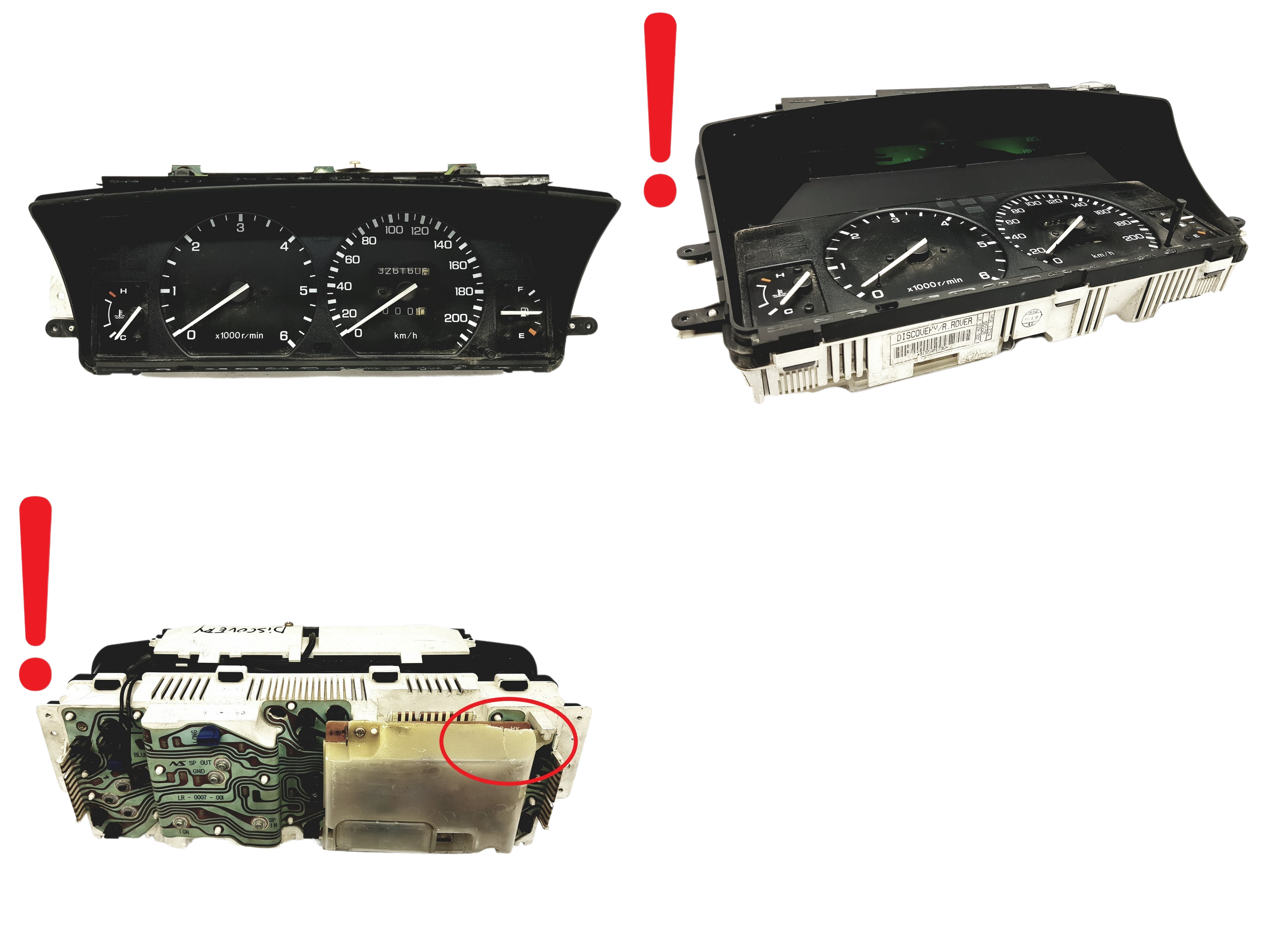 Speedometer/Instrument Cluster Freelander LR0006002 Land Rover 59576 main product photo