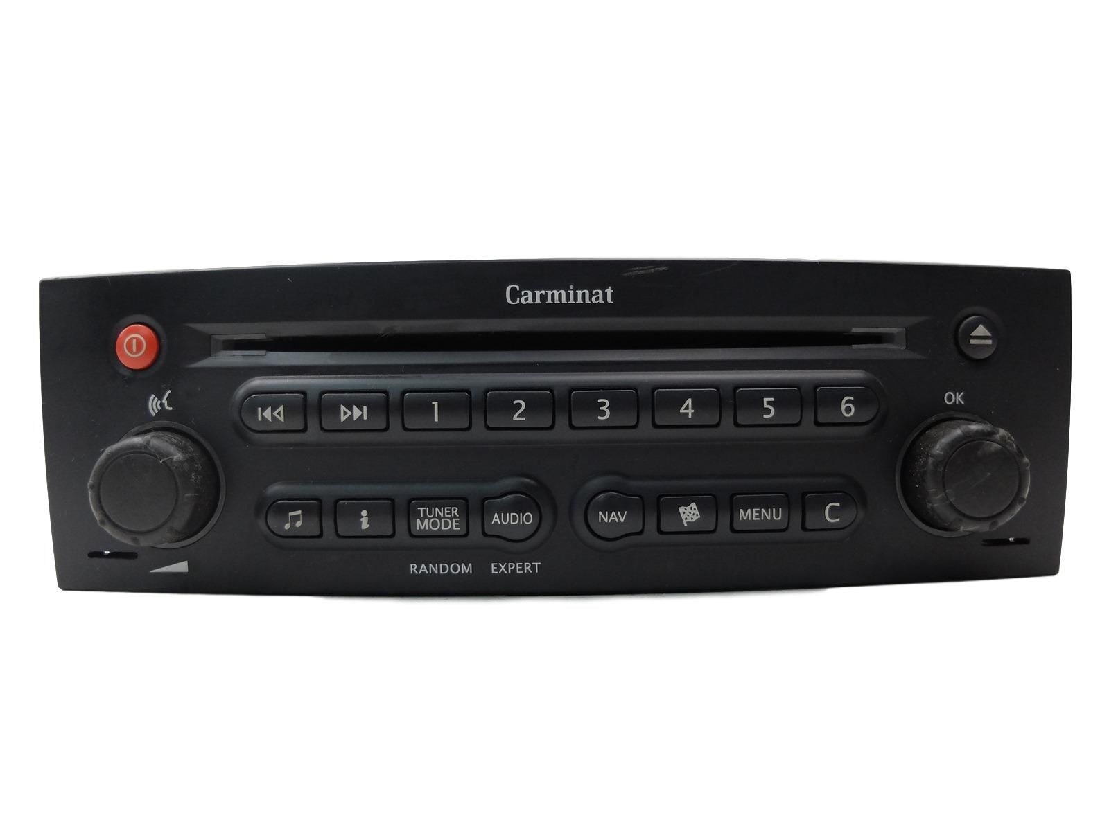 Cd Radio Player Navi Renault Megane 2 8200097398 Carminat BE7401 main product photo