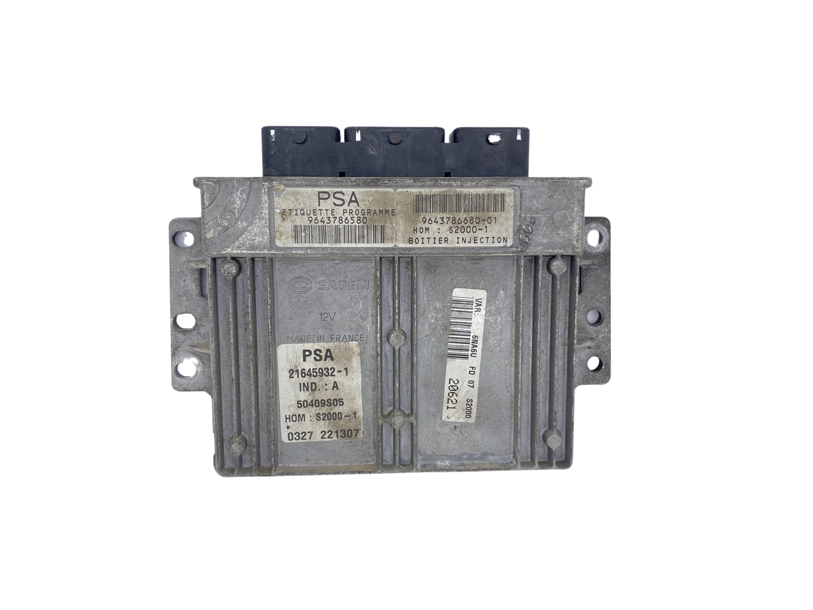 Controller 9643786580 9643786680-01 21645932-1 PSA Sagem 59755 main product photo