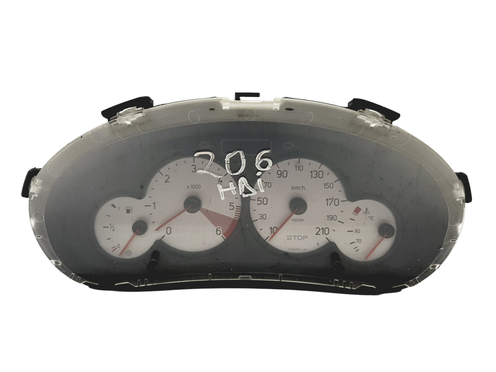 Speedometer/Instrument Cluster Peugeot 206 9656696280 000500809 56431 main product photo