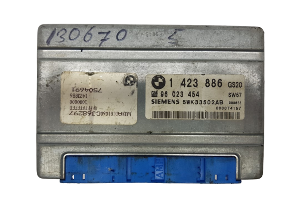 Gearbox Controller BMW 1423886 5WK33502AB GM Siemens 19368 main product photo