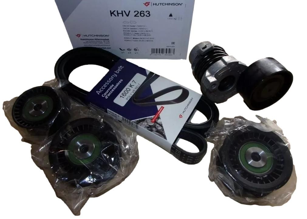 Drive Belt Tensioner For Renault KHV263 117204083R Hutchinson main product photo