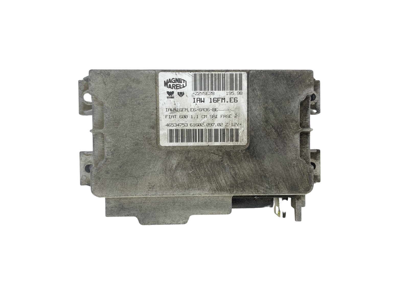 Controller IAW16FM.E6 46534753 61602.097.02 Fiat Magneti Marelli 55430 main product photo