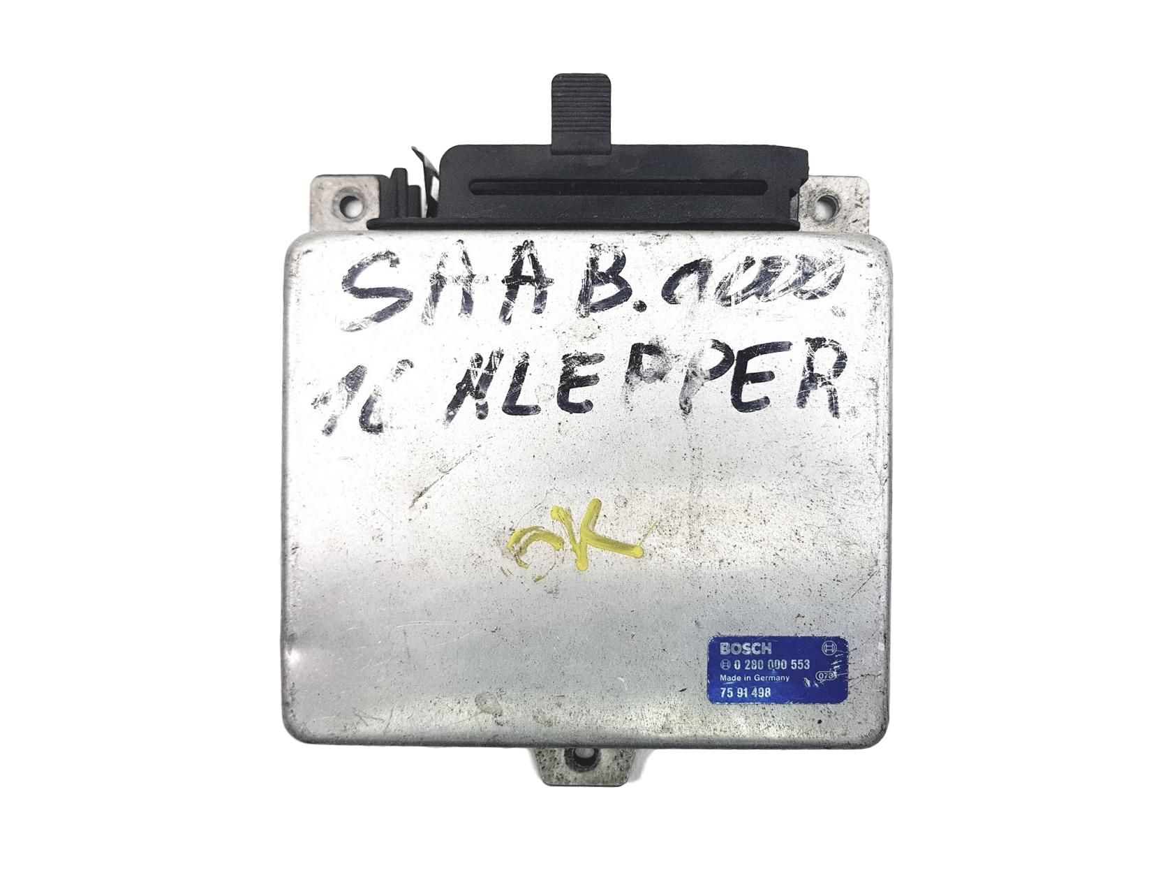 Engine Controller 0280000553 7591498 Saab Bosch 2599 main product photo