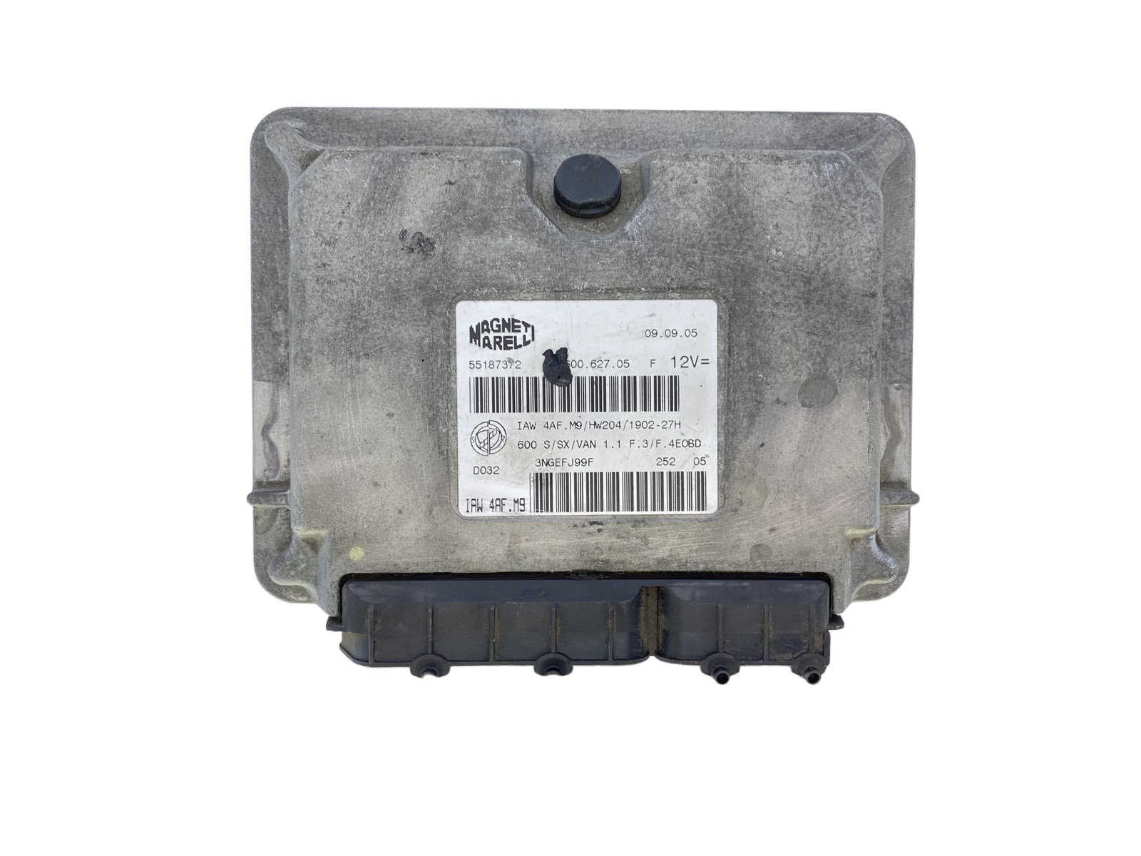 Controller IAW4AF.M9 55187372 61600.627.05 Fiat Magneti Marelli 54077 main product photo