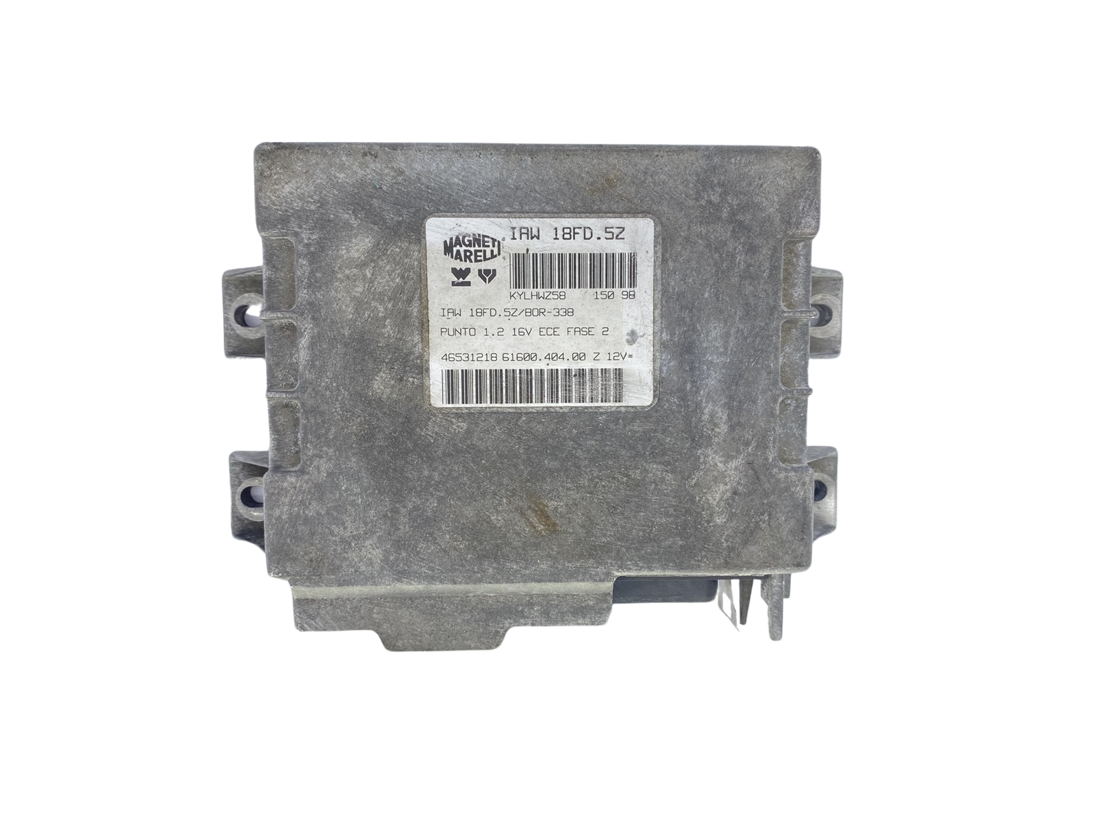 Controller IAW18FD.5Z 46531218 61600.404.00 Fiat Magneti Marelli 61417 main product photo
