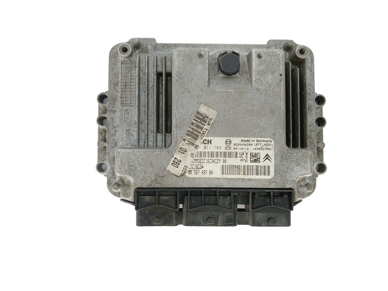 Controller 0281011783 9656709780 9654490280 PSA Bosch 38520 main product photo